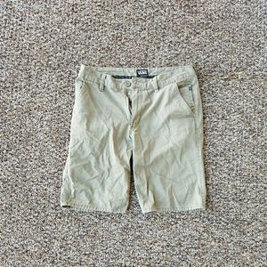 Men's VANS beige skate shorts